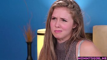 Dirty stepmom with big boobs wants to taste a teens pussy